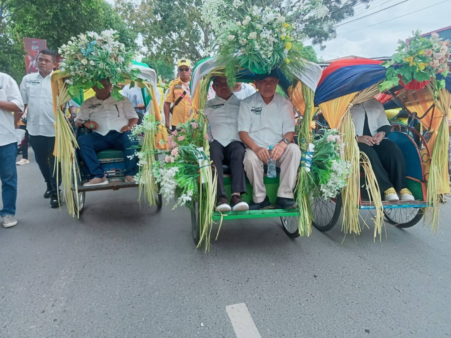 Deklarasi H.Yamani dan H.Juanda Maju Mencalon Bupati Tapin Sebelum Mendaftar Ke KPU