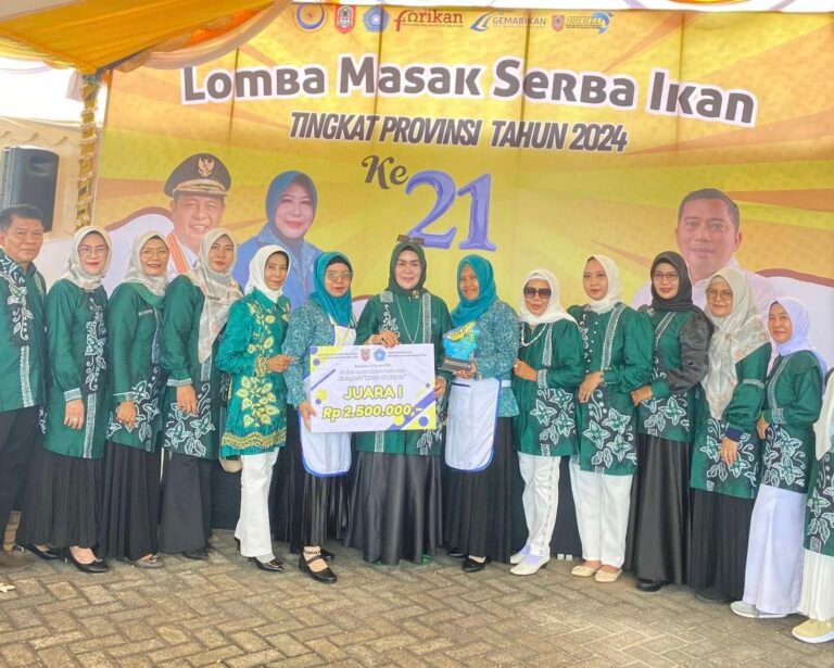 TP-PKK Tapin Berhasil Juara Pertama Lomba Masak Serba Ikan Ke 21