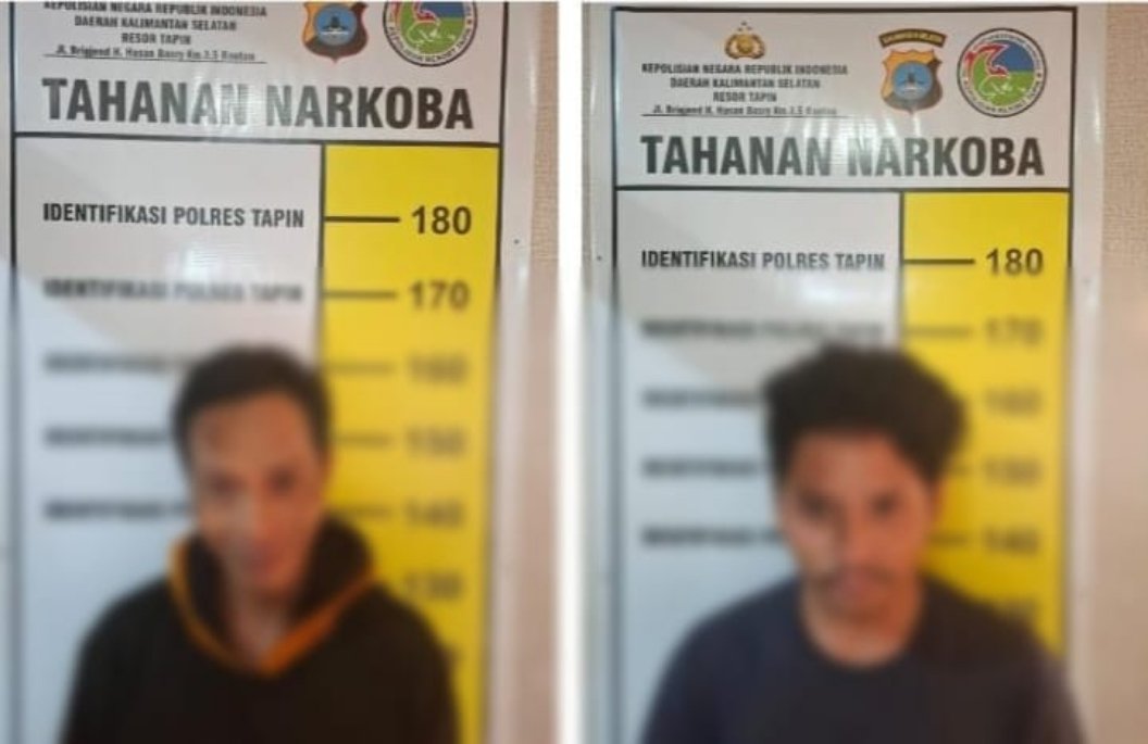 Polisi Ringkus Pengedar Narkoba Sabu di Tapin