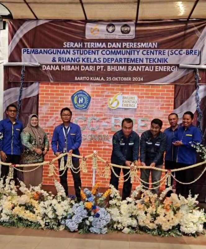 
					Serah Terima Bantuan CSR Ruang Kelas Departemen Teknik Yayasan Hasnur Center