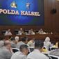 Kapolda Kalsel Irjen Pol Winarto Pimpin Rapat Koordinasi Ketahanan Pangan di Wilkum Polda Kalsel