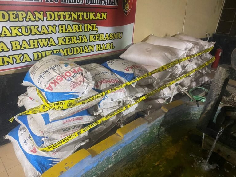 Aparat Polisi Tangkap Kedua Pelaku Penyalahgunaan Pupuk Bersubsidi Di Banua Halat