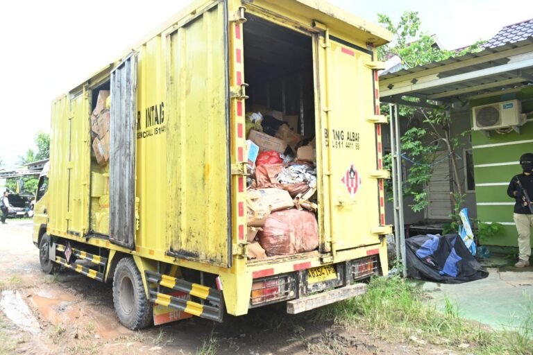 Polda Kalsel Ungkap Tindak Pidana Pembuangan Limbah Medis Ilegal