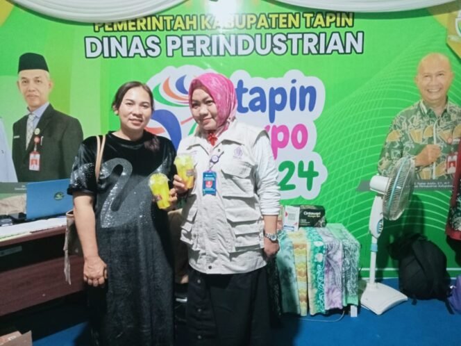 
					TAPIN EXPO 2024 Dinas Perindustrian Tampilkan Produk Lokal UMKM Warga Binaannya