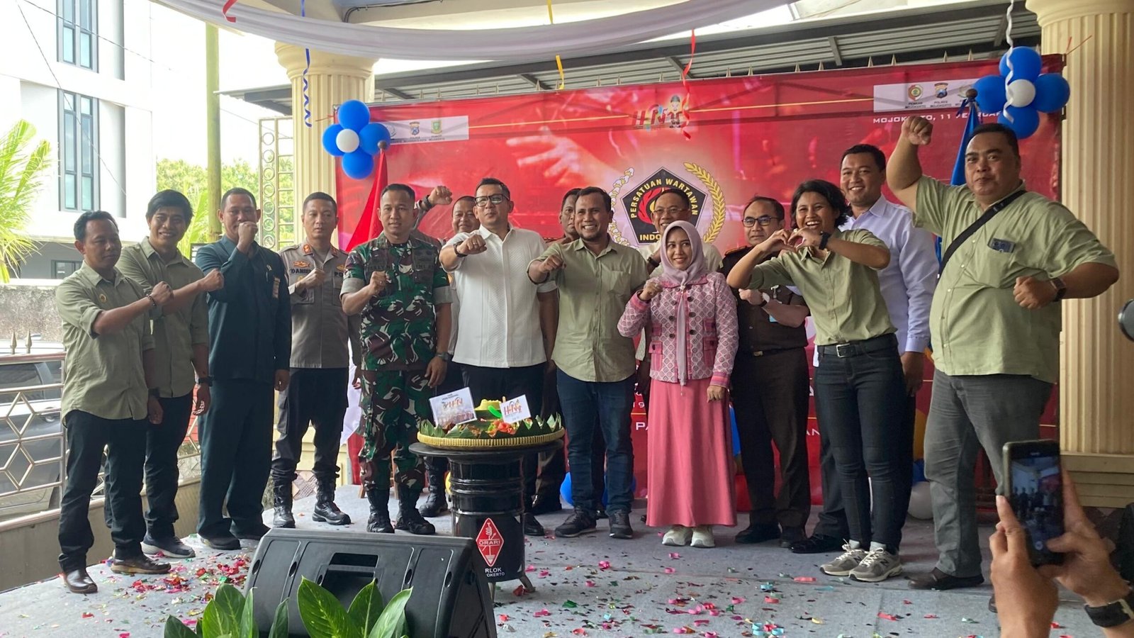 PWI Award Di Hari Pers Nasional Sukses Digelar Di Mojokerto.