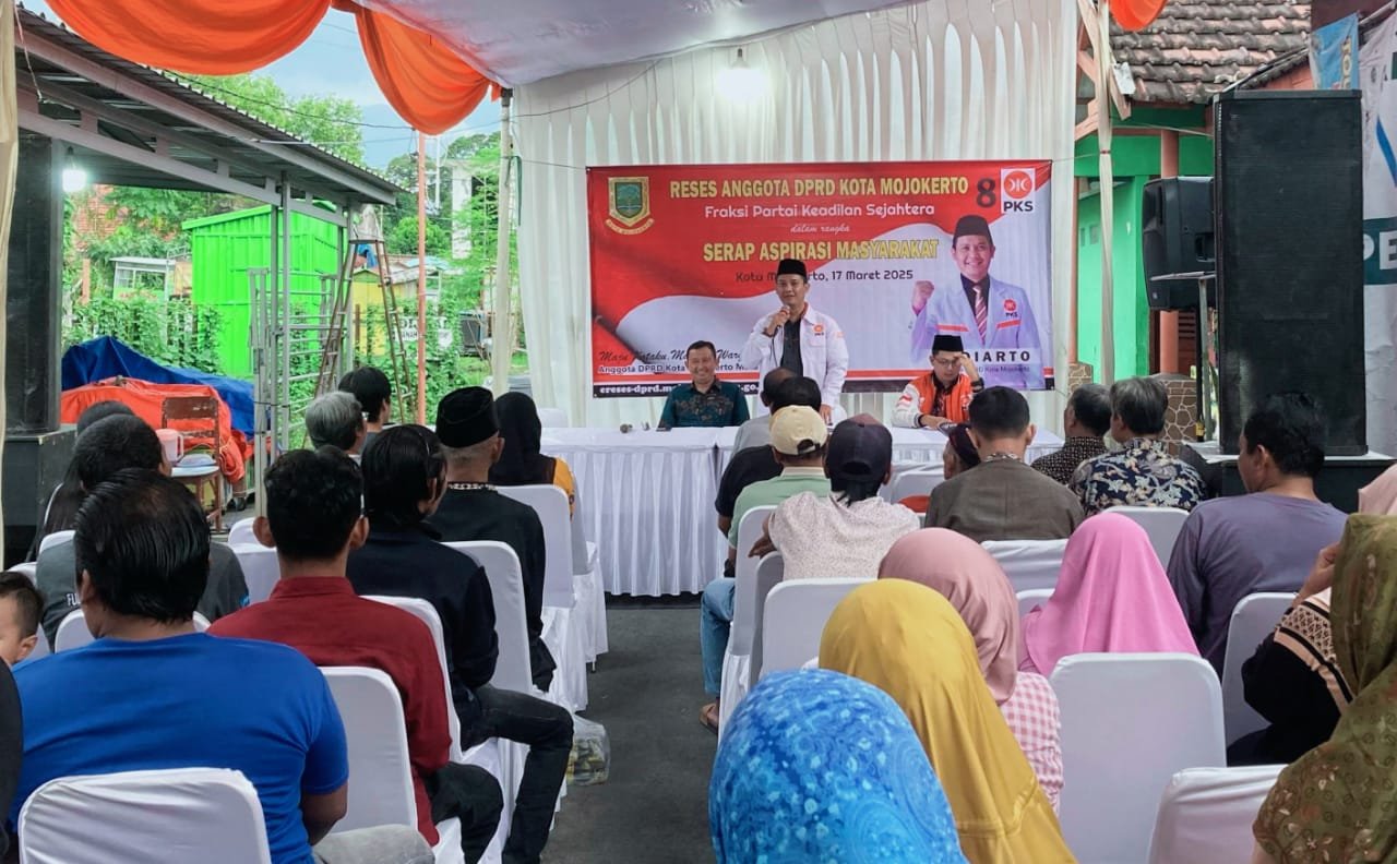 Ketua PKS Kota Mojokerto Gelar Reses Siap Bantu Wifi, CCTV, KISS & Portal Warga Magersari
