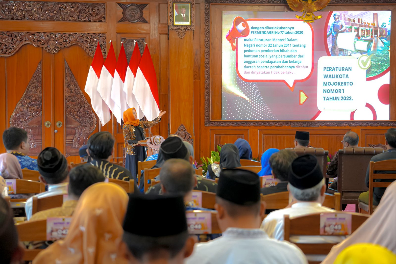 Wali Kota Mojokerto Ajak Lembaga Penerima Hibah Patuhi Aturan: Jangan Ragu Konsultasi