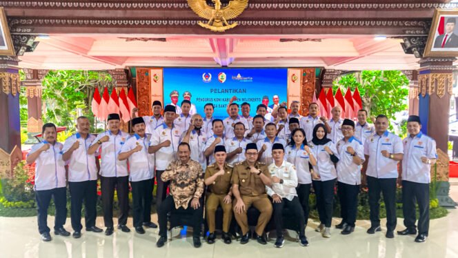 
					Pengurus KONI Kabupaten Mojokerto 2025–2029 Resmi Dilantik, Komitmen Bangun Prestasi dan Infrastruktur Olahraga