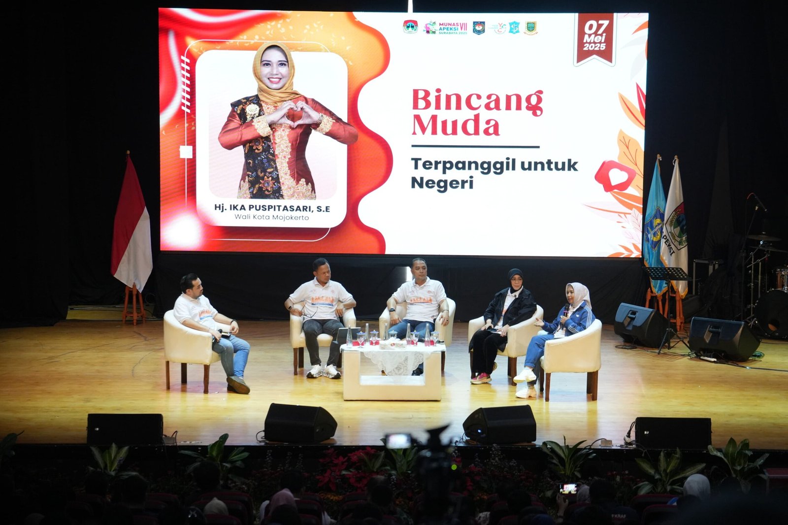 Dorong Anak Muda Jadi Agen Perubahan, Wali Kota Mojokerto Tekankan Pentingnya Regenerasi Pemimpin di Ajang YCC APEKSI 2025
