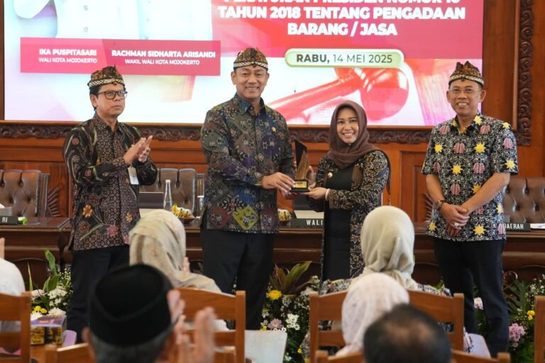 Pemkot Mojokerto Dipuji Kepala LKPP RI, Dinilai Layak Jadi Role Model Nasional Pengadaan Barang dan Jasa