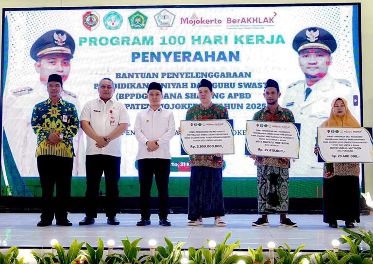 Pemkab Mojokerto Gelontorkan Rp 3,9 Miliar untuk 571 Madrasah Diniyah, Dorong Mutu Pendidikan Keagamaan