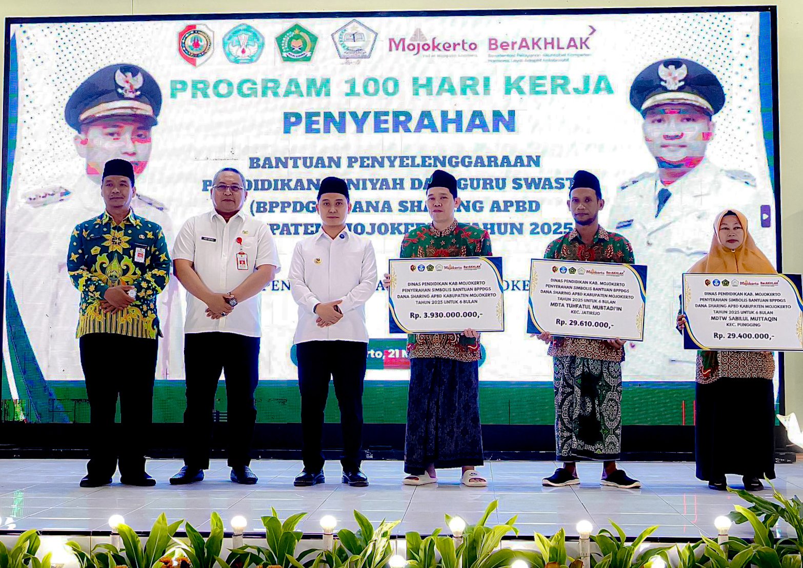 Pemkab Mojokerto Gelontorkan Rp 3,9 Miliar untuk 571 Madrasah Diniyah, Dorong Mutu Pendidikan Keagamaan