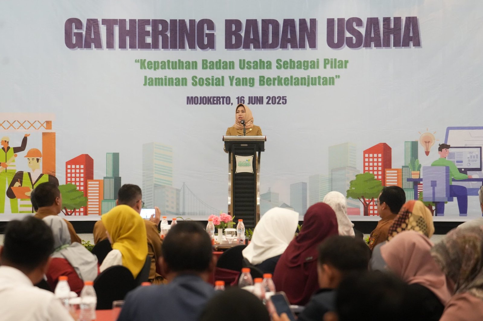 Wali Kota Mojokerto Dorong Sinergi BPJS Kesehatan dan Badan Usaha Perkuat Jaminan Kesehatan Nasional