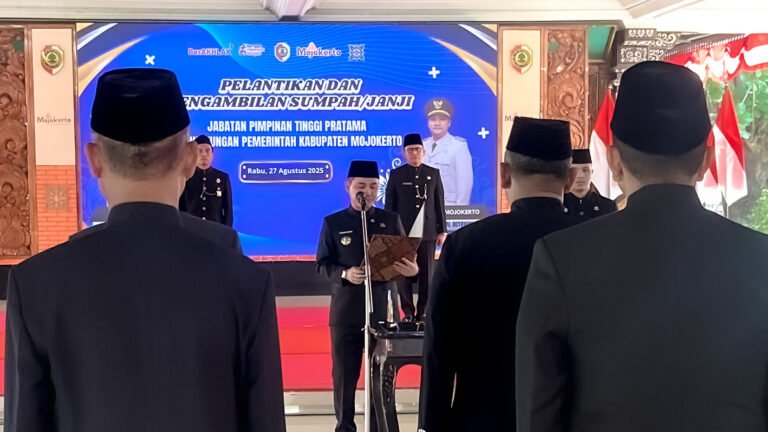 Mutasi Gelombang Pertama, Bupati Mojokerto Pastikan Rotasi Jabatan Bebas Intervensi