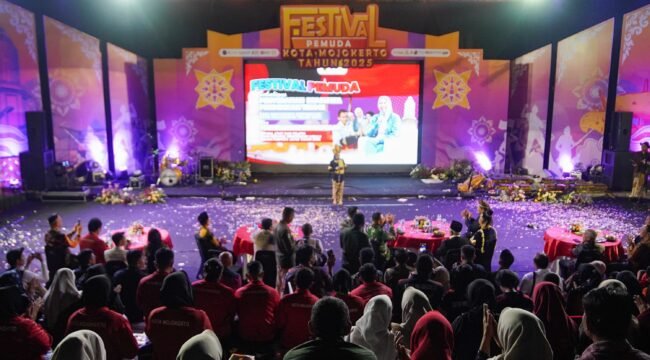 Festival Pemuda Kota Mojokerto 2025 Meriah, Wali Kota: “Pemuda Adalah Pewaris Kejayaan Majapahit”