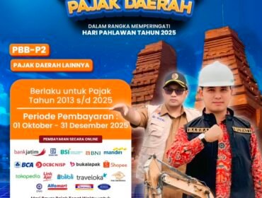 Hebat, Bupati Gus Barra Beri Kabar Gembira Wajib Pajak Bebas Denda