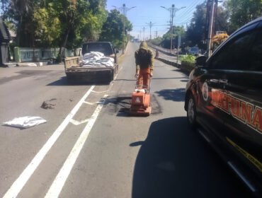 PU Kota Mojokerto Perkuat Pemeliharaan Jalan, Pastikan Infrastruktur Aman Bagi Warga