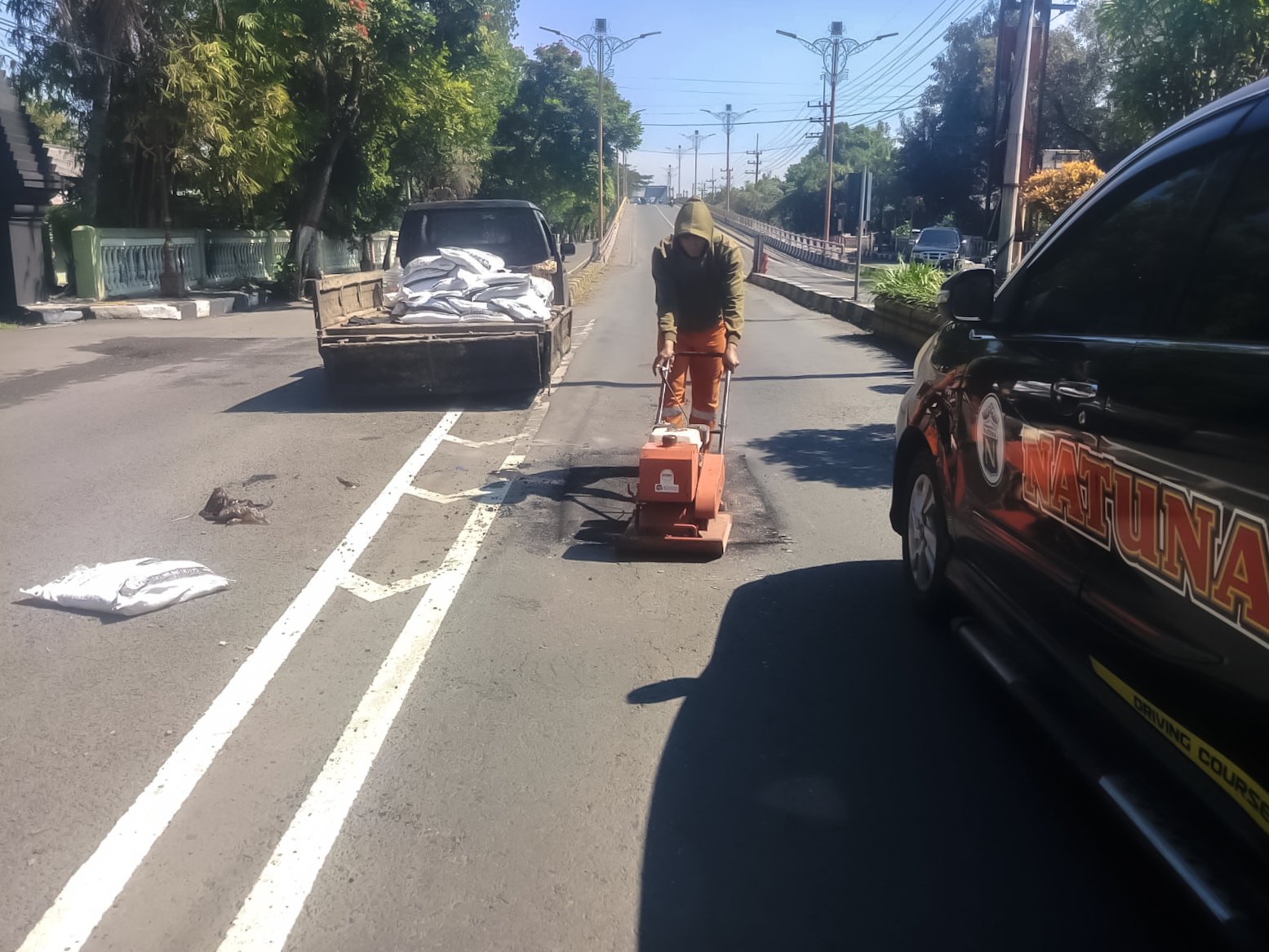 PU Kota Mojokerto Perkuat Pemeliharaan Jalan, Pastikan Infrastruktur Aman Bagi Warga