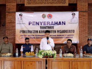 Pasca Longsor Gondang, 146 Warga Terima Bantuan: Pemkab Mojokerto Percepat Pemulihan Akses Air Bersih