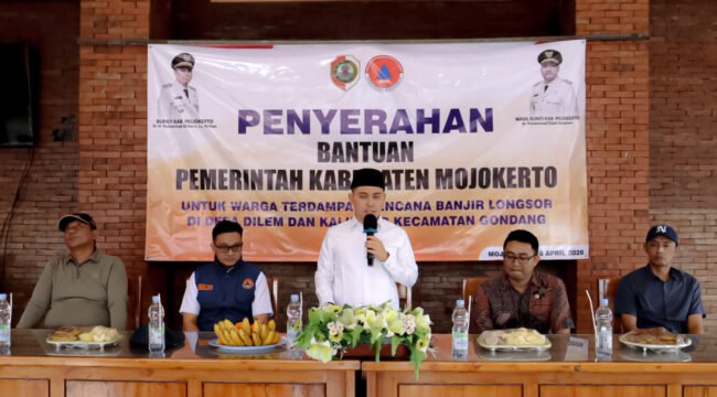 Pasca Longsor Gondang, 146 Warga Terima Bantuan: Pemkab Mojokerto Percepat Pemulihan Akses Air Bersih