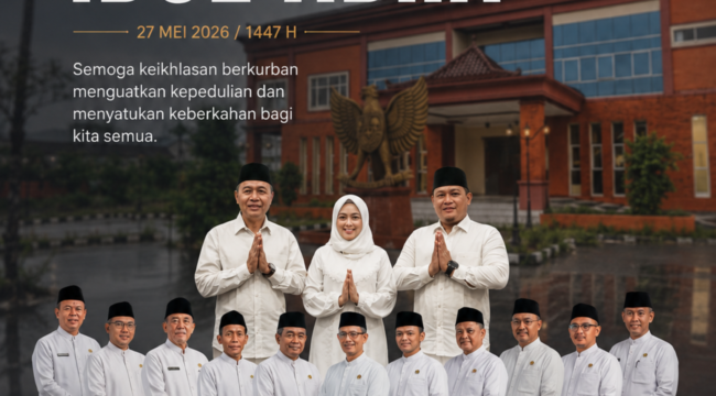 DPRD Kota Mojokerto Sambut Idul Adha 1447 H dengan Semangat Pengabdian dan Kebersamaan