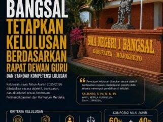 SMAN 1 Bangsal Tetapkan Kelulusan Berdasarkan Rapat Dewan Guru dan Standar Kompetensi Lulusan