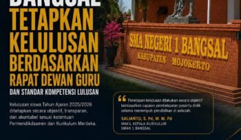 SMAN 1 Bangsal Tetapkan Kelulusan Berdasarkan Rapat Dewan Guru dan Standar Kompetensi Lulusan