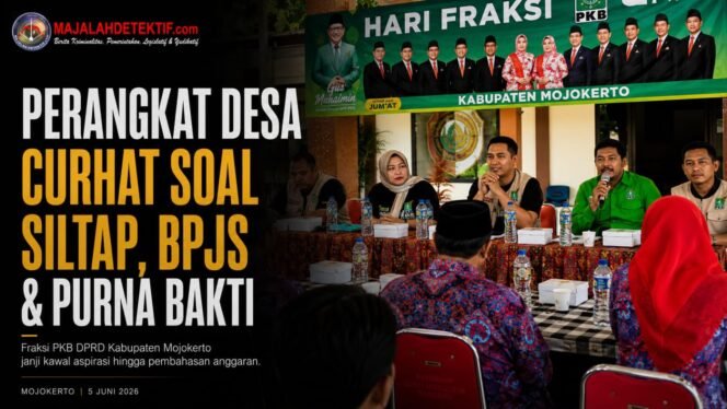 
					Perangkat Desa Mojokerto Curhat Soal Siltap, BPJS hingga Purna Bakti, PKB Janji Kawal ke Banggar