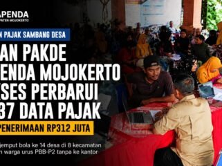 PESAN PAKDE Bapenda Mojokerto Sukses Perbarui 3.137 Data Pajak, Raih Penerimaan Rp312 Juta