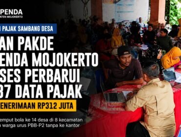 PESAN PAKDE Bapenda Mojokerto Sukses Perbarui 3.137 Data Pajak, Raih Penerimaan Rp312 Juta