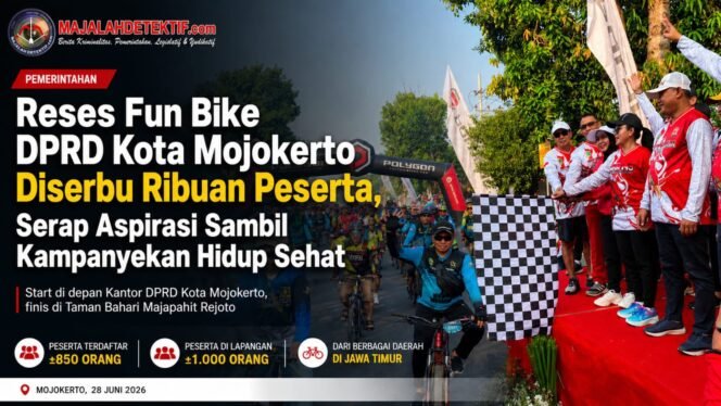 
					Reses Fun Bike DPRD Kota Mojokerto Diserbu Ribuan Peserta, Serap Aspirasi Sambil Kampanyekan Hidup Sehat
