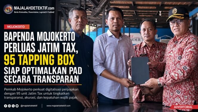 
					Bapenda Mojokerto Perluas Jatim Tax, 95 Tapping Box Siap Optimalkan PAD Secara Transparan