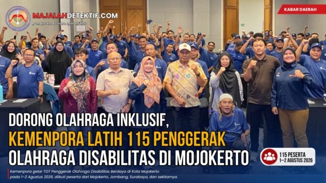 
					Dorong Olahraga Inklusif, Kemenpora Latih 115 Penggerak Olahraga Disabilitas di Mojokerto