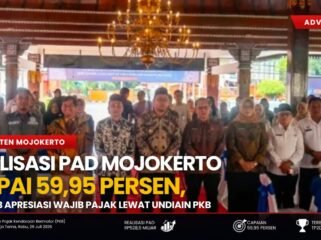 Realisasi PAD Mojokerto Capai 59,95 Persen, Pemkab Apresiasi Wajib Pajak Lewat Undian PKB