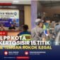 Operasi Sidak ke-8, Satpol PP Kota Mojokerto Sisir 15 Titik dan Nihil Temuan Rokok Ilegal
